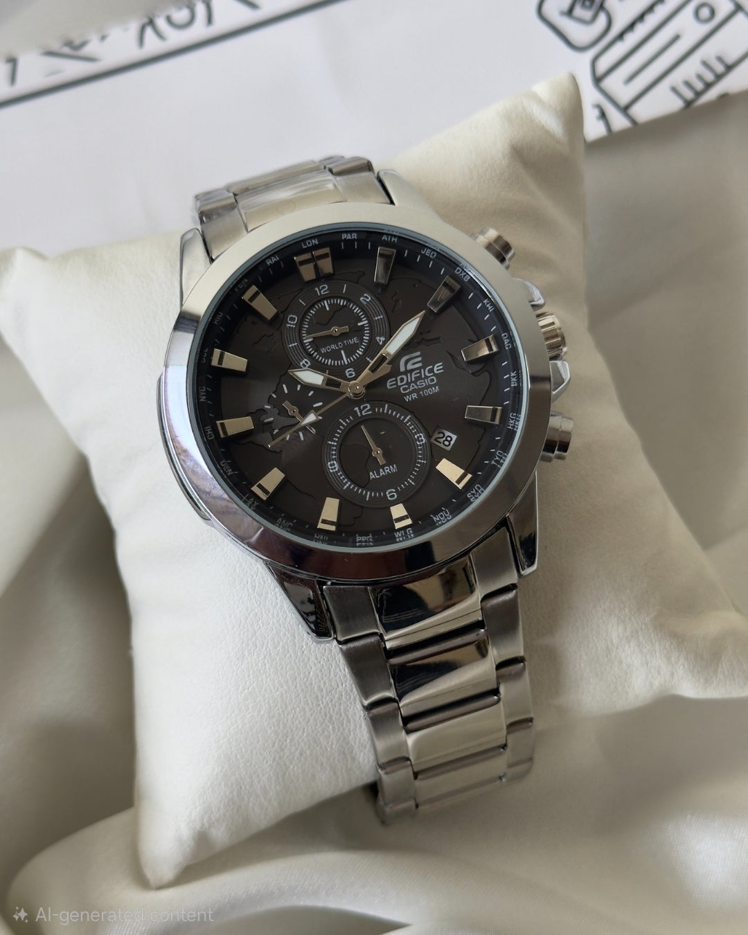 Edifice-EFR-303D  (Chronograph Watch)