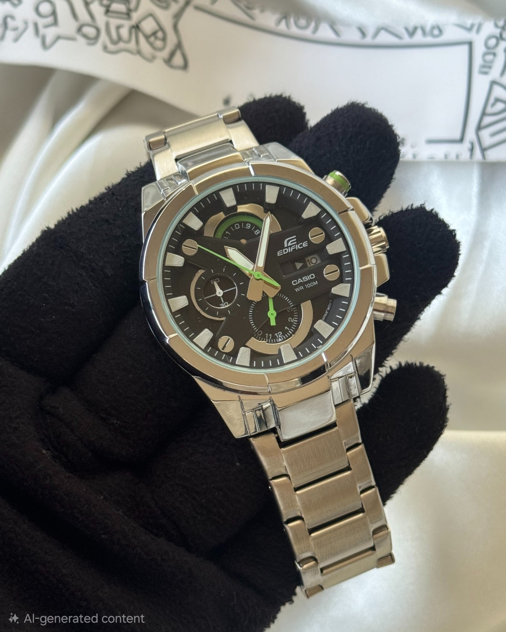 Edifice-EFR-540   (Chronograph Watch)