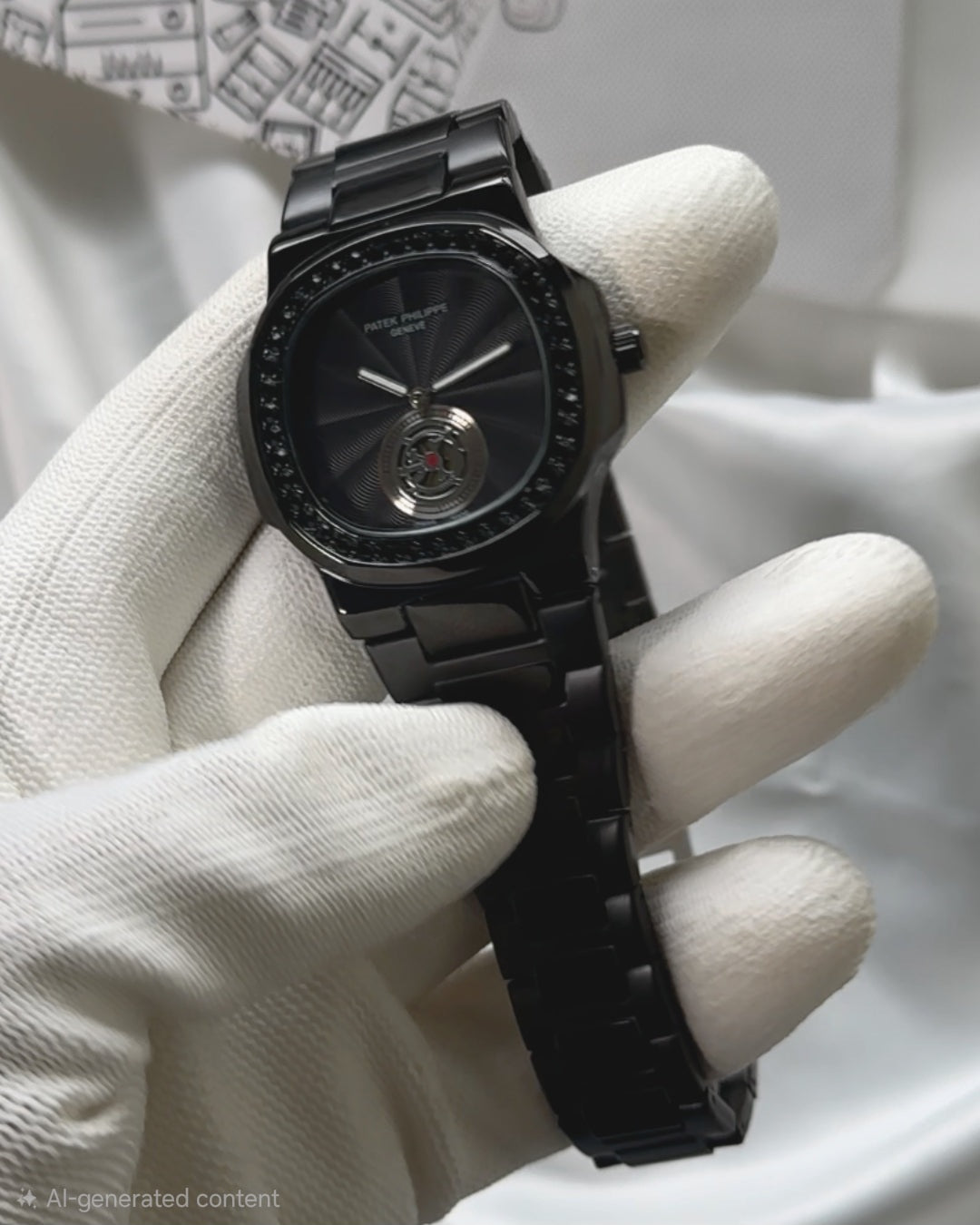 PP With Diamond - (Analog Watch)